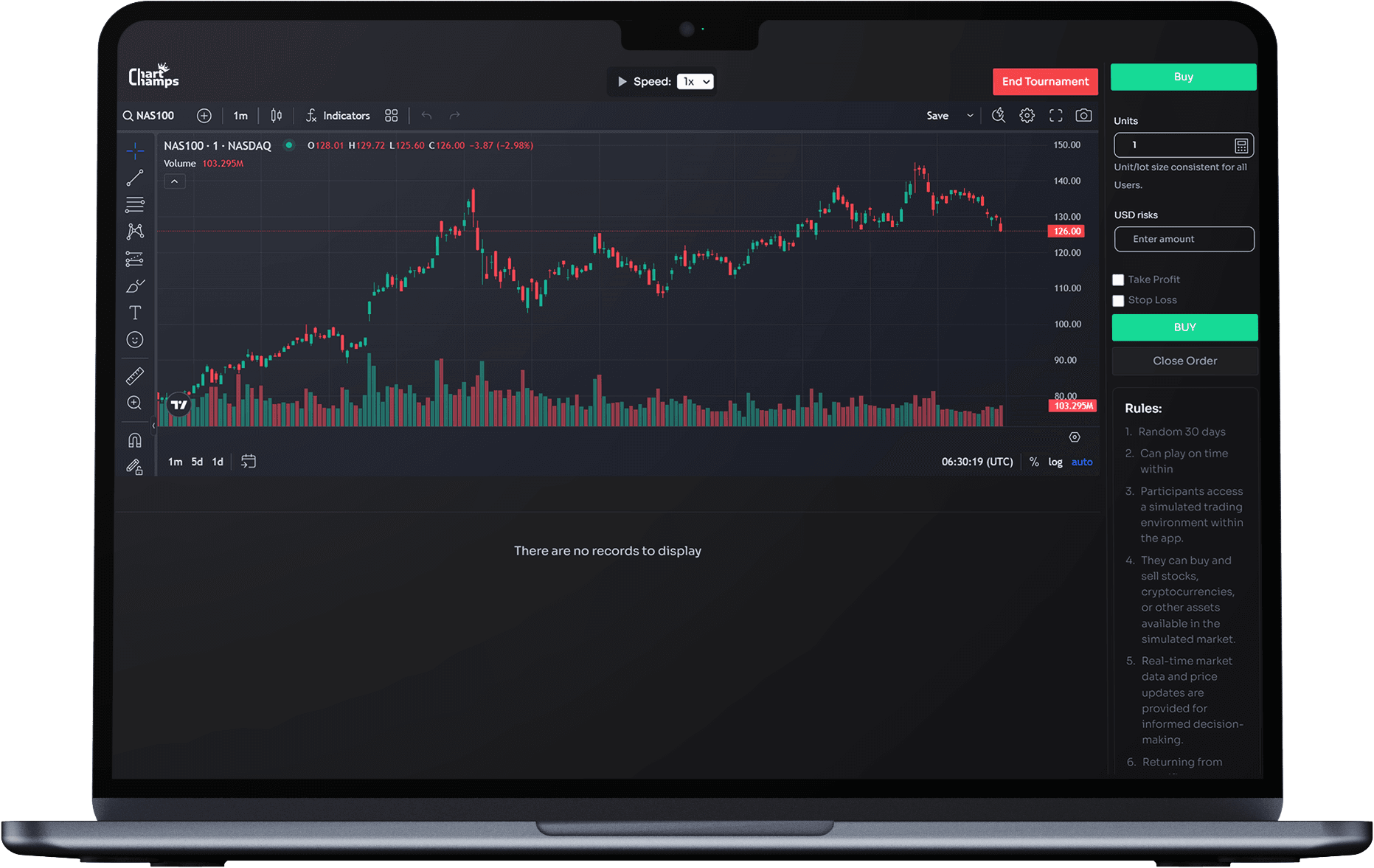 CHART CHAMPS Screenshot