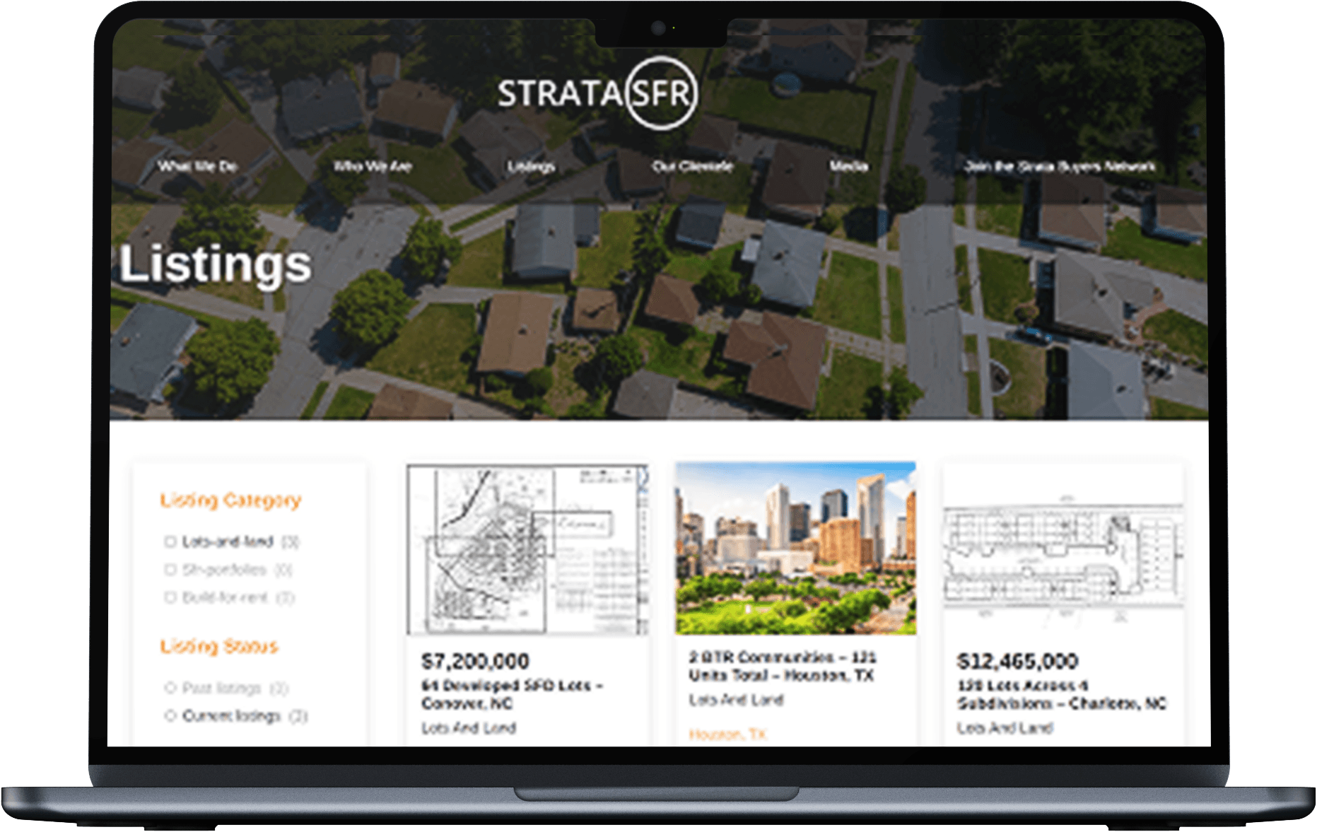 STRATA SFR Screenshot