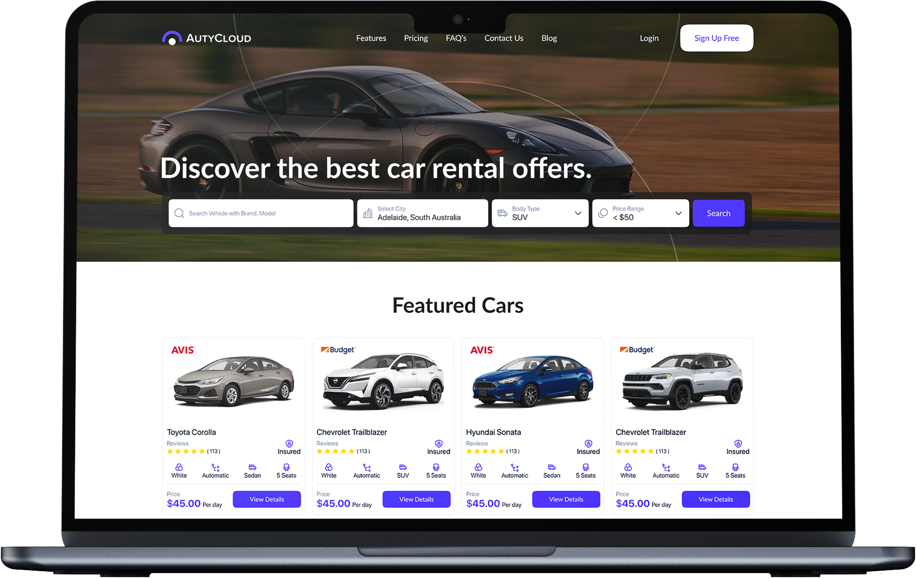 AUTYCLOUD  Screenshot