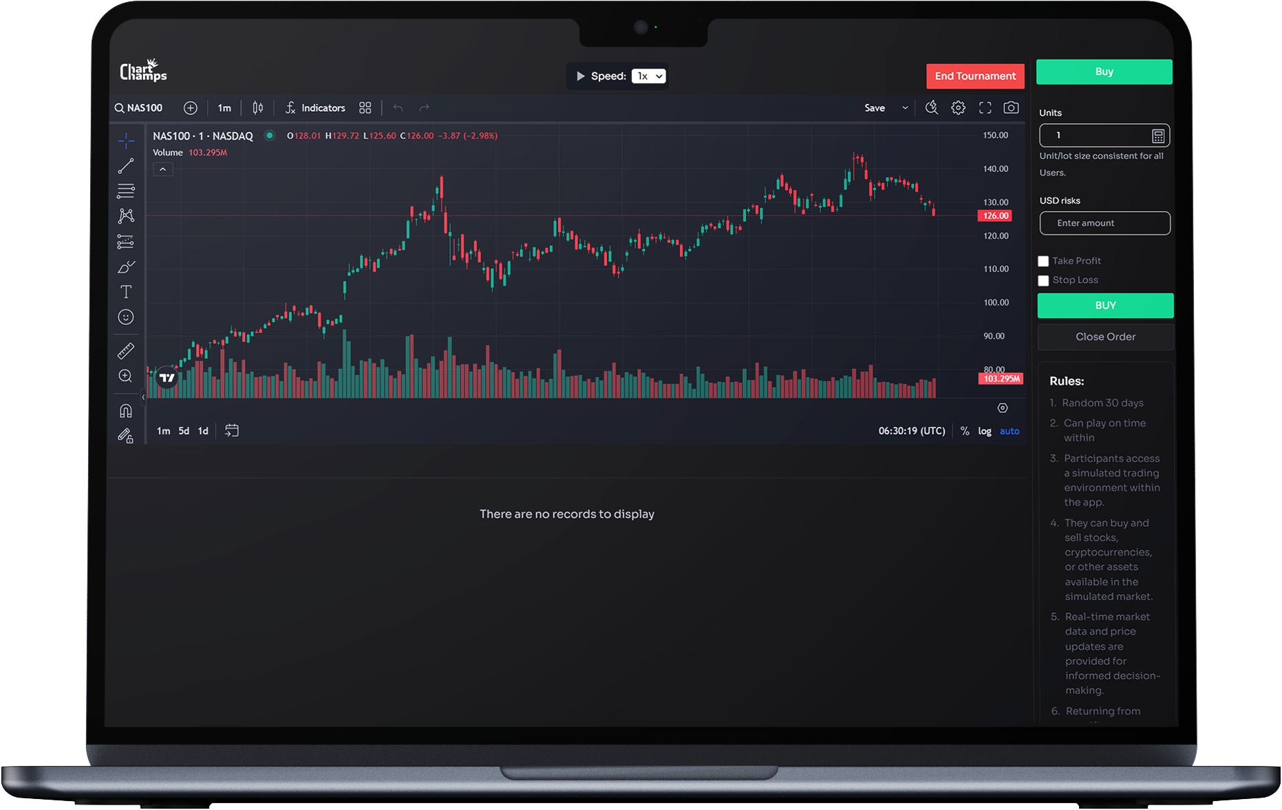 CHART CHAMPS Screenshot