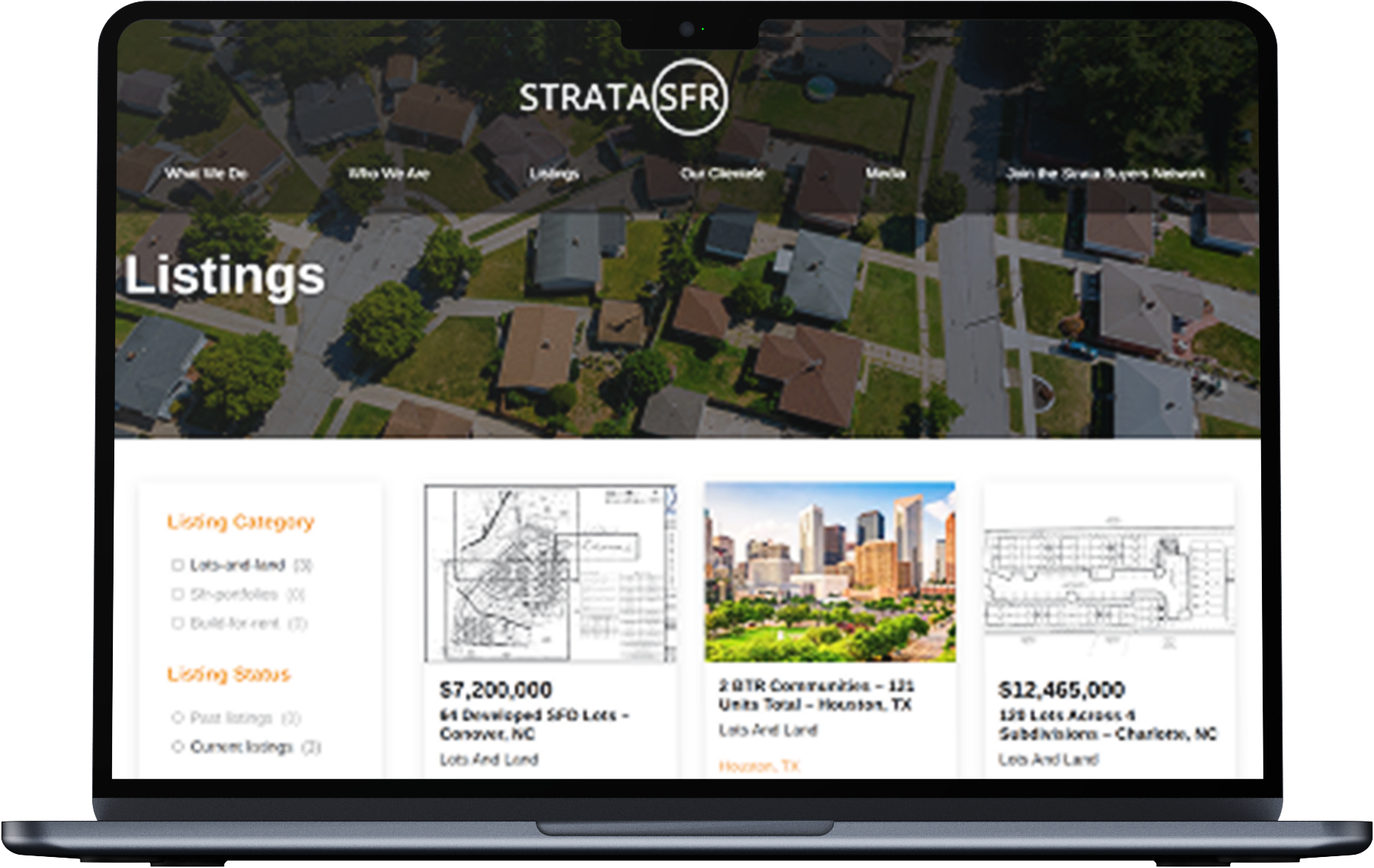 STRATA SFR Screenshot